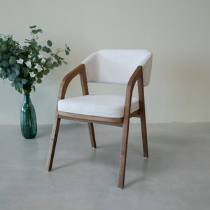 Chaises de bureau en bois massif de chêne