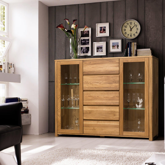 Meubles de bar en bois massif de chêne