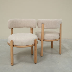 Chaises design en bois massif de chêne