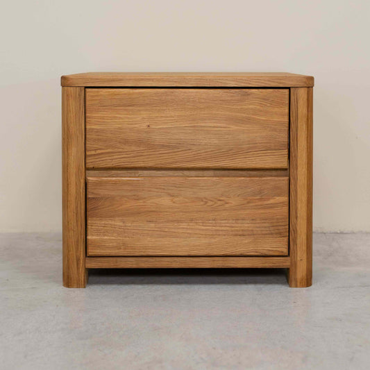 Tables de chevet en bois avec tiroir