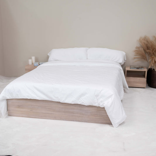 Lits en bois massif 140 cm