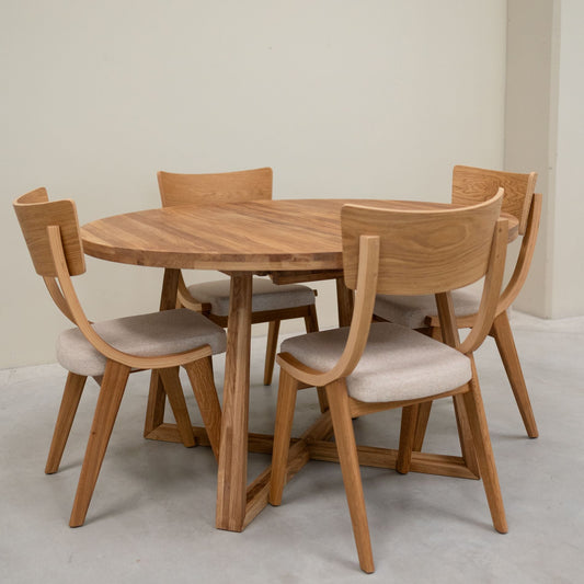 Lots de 4 chaises en bois