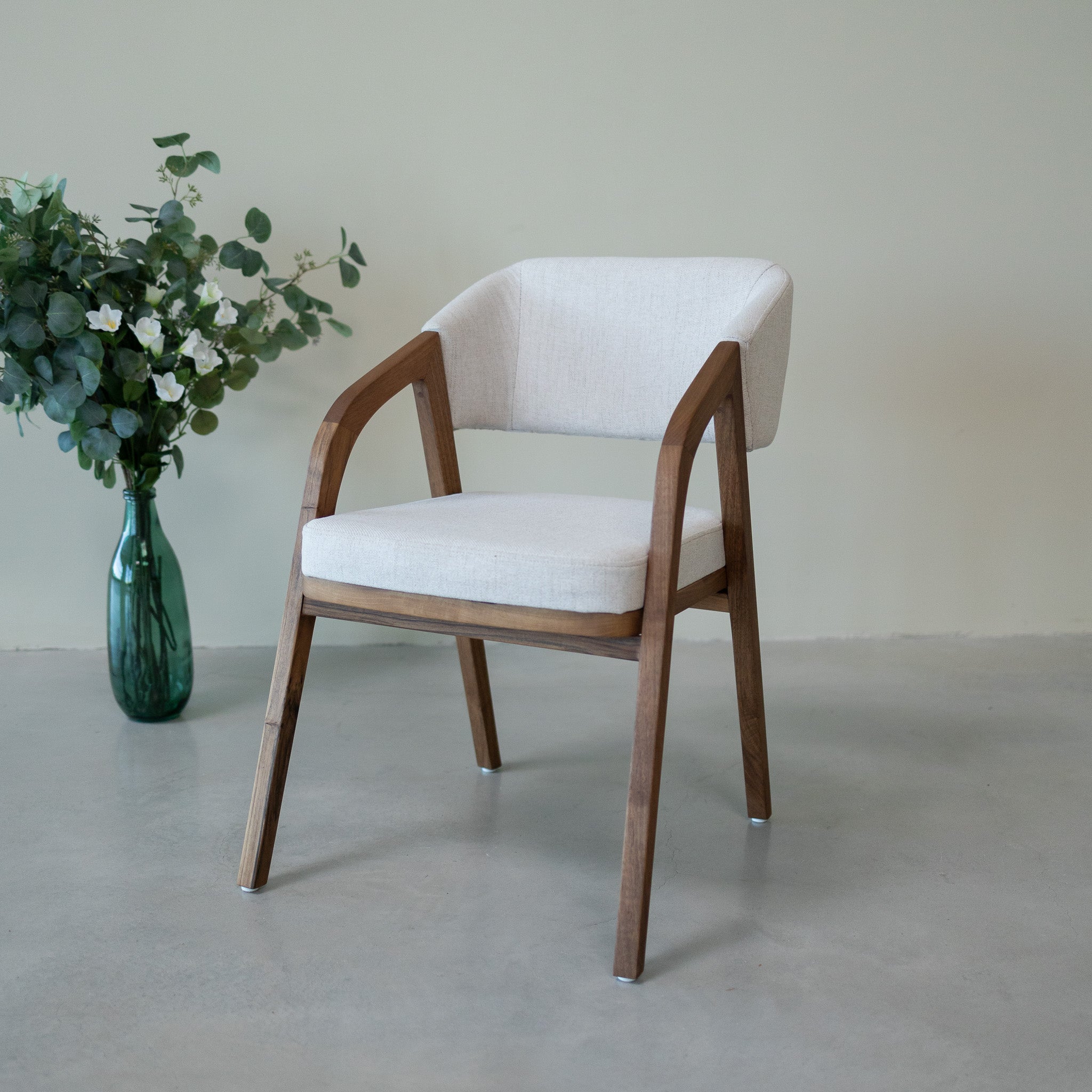 Chaises de bureau en bois massif de chêne