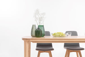 Table à manger fixe en bois massif IKONA - KARPIS