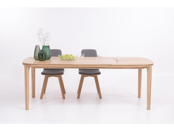 Table à manger extensible en bois massif IKONA - KARPIS