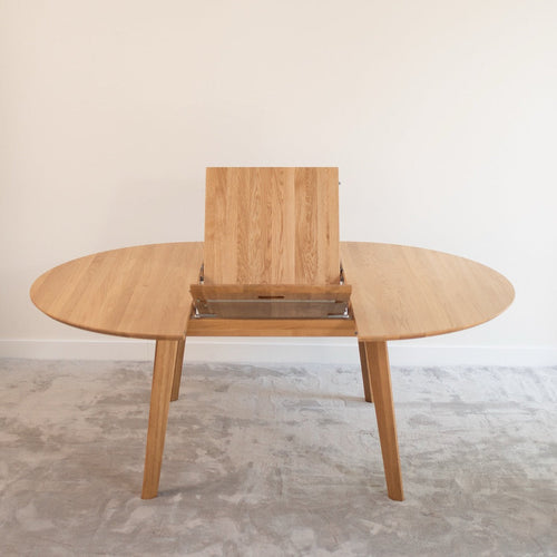 Table à manger extensible en bois massif SAGA - VESKOR