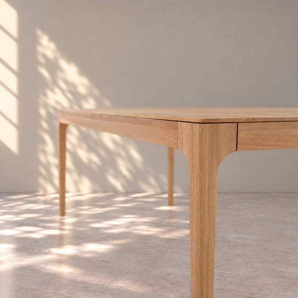Table de salle à manger fixe en chêne massif CREATIV - VESKOR