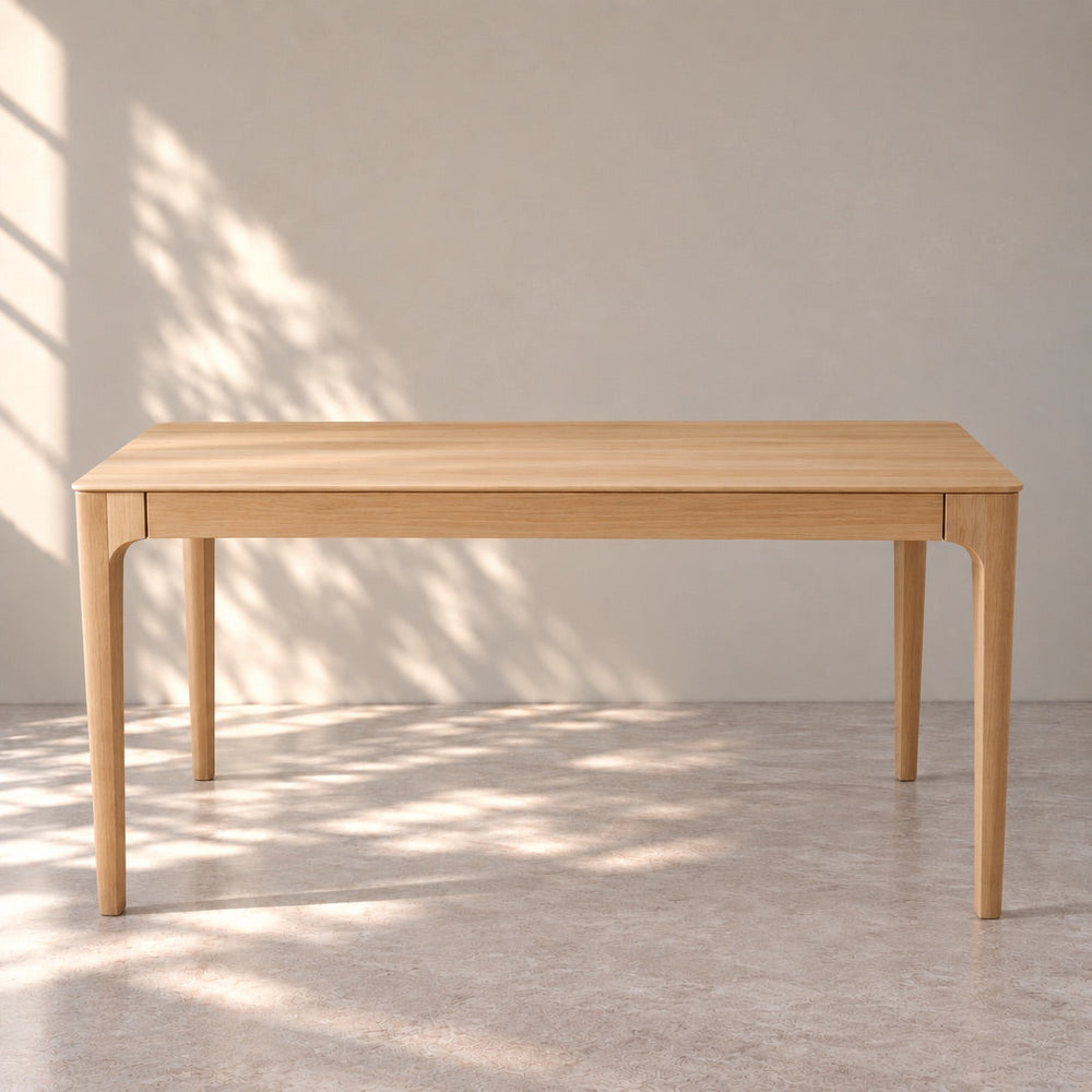 Table de salle à manger fixe en chêne massif CREATIV - VESKOR