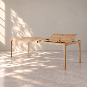 Table de salle à manger extensible en chêne massif CREATIV - VESKOR