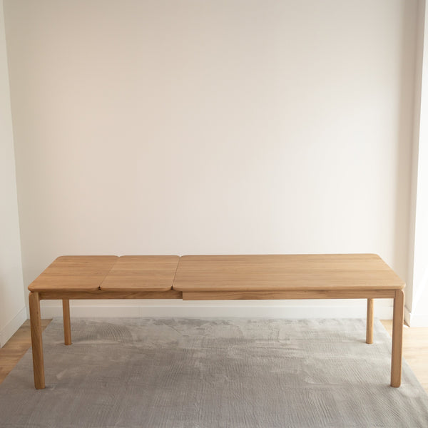 Table de salle à manger extensible en chêne massif GOLF - VESKOR