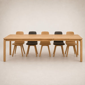 Table à manger extensible en bois massif GOLF - VESKOR
