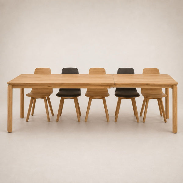 Table à manger extensible en bois massif GOLF - VESKOR