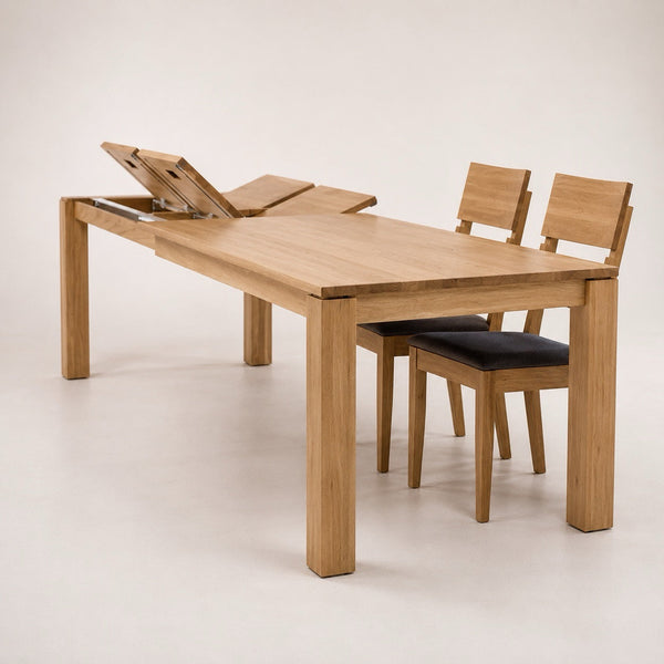 Table à manger extensible en bois massif LUX 2020 - VESKOR