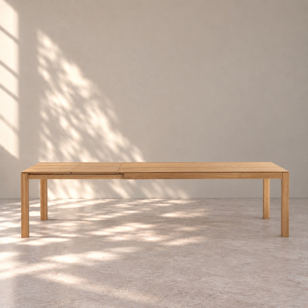 Table de salle à manger extensible en chêne massif VERDI - VESKOR