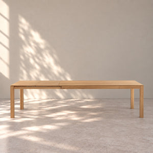 Table de salle à manger extensible en chêne massif VERDI - VESKOR