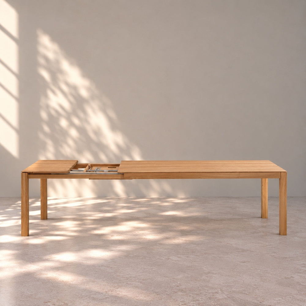 Table de salle à manger extensible en chêne massif VERDI - VESKOR