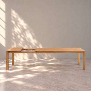 Table de salle à manger extensible en chêne massif VERDI - VESKOR