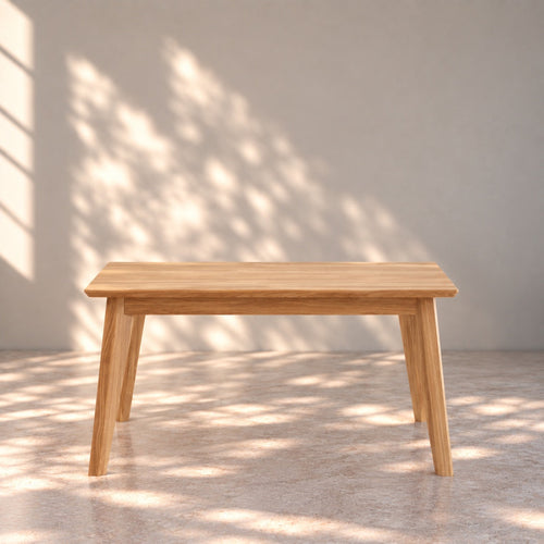 Table de salle à manger fixe en chêne massif PREMIER - VESKOR