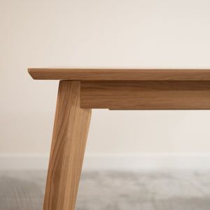 Table de salle à manger fixe en chêne massif PREMIER - VESKOR