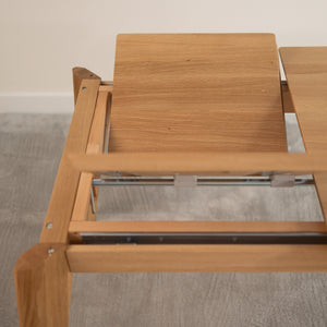 Table de salle à manger extensible en chêne massif PREMIER - VESKOR