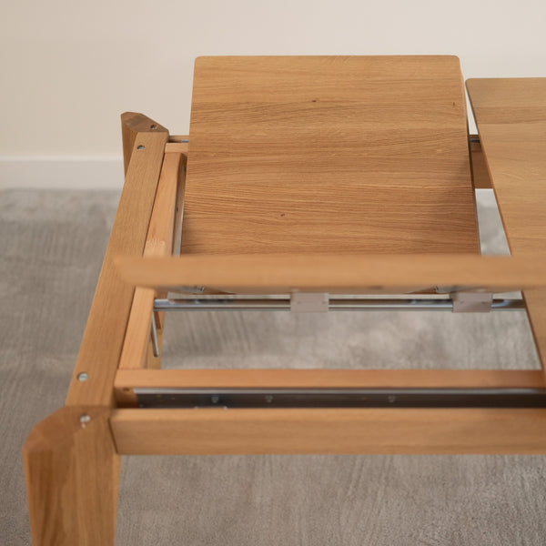 Table de salle à manger extensible en chêne massif PREMIER - VESKOR