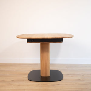 Table de salle à manger extensible en chêne massif LUNA - VESKOR