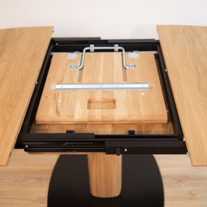 Table à manger extensible en bois massif LUNA - VESKOR