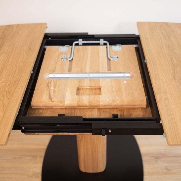 Table à manger extensible en bois massif LUNA - VESKOR