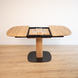 Table à manger extensible en bois massif LUNA - VESKOR
