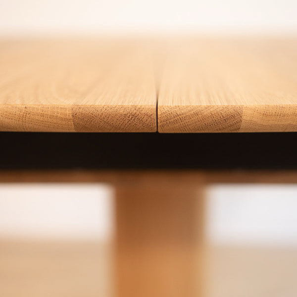 Table à manger extensible en bois massif LUNA - VESKOR