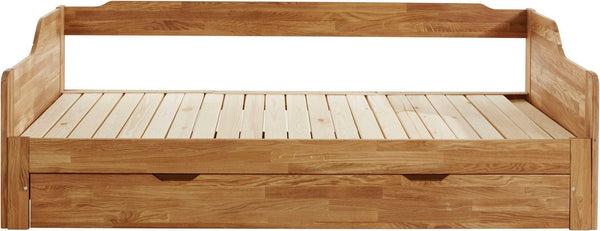 Lit gigogne en chêne massif Frida | NordicStory