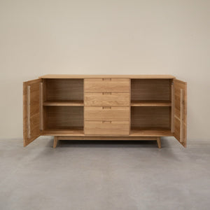 Buffet en bois massif de chêne Escandi Atelier - NordicStory