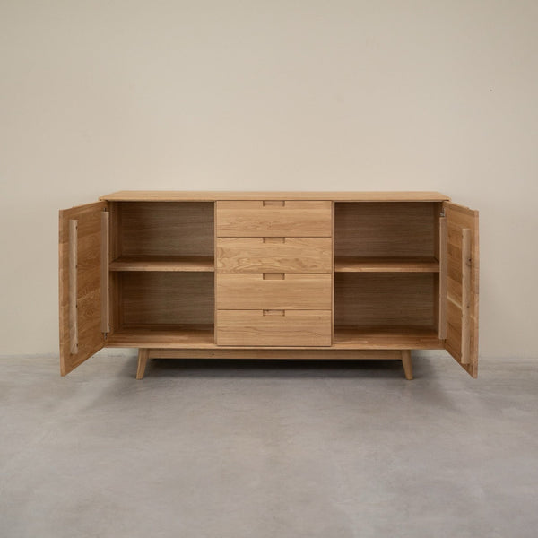 Buffet en bois massif de chêne Escandi Atelier - NordicStory