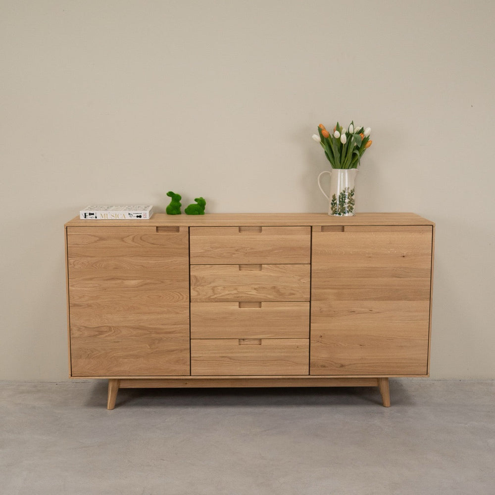 Buffet en bois massif de chêne Escandi Atelier - NordicStory