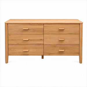 Buffet commode en bois massif de chêne AURA - VESKOR
