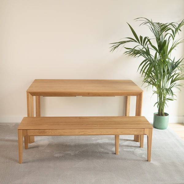 Banc extensible en bois de chêne massif CREATIV - VESKOR