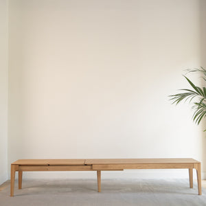 Banc extensible en bois de chêne massif CREATIV - VESKOR