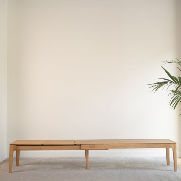 Banc extensible en bois de chêne massif CREATIV - VESKOR
