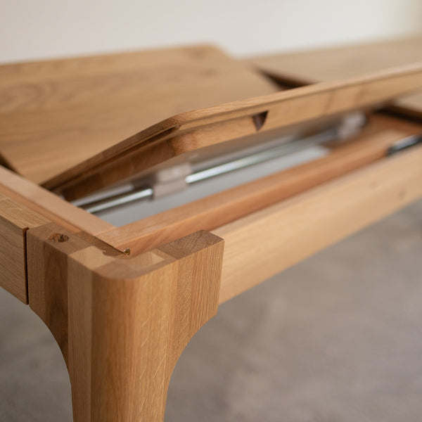 Banc extensible en bois de chêne massif CREATIV - VESKOR
