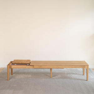 Banc extensible en bois de chêne massif CREATIV - VESKOR