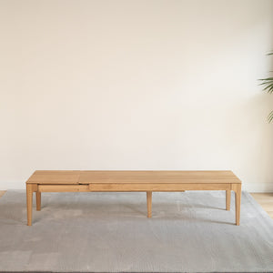 Banc extensible en bois de chêne massif CREATIV - VESKOR