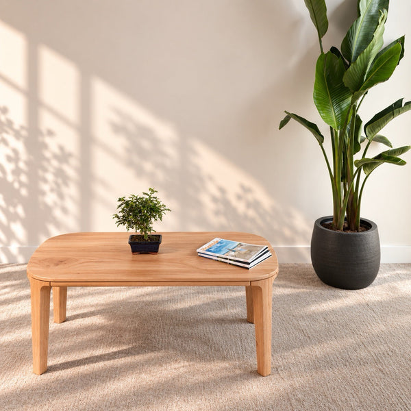 Table basse en bois de hêtre massif IKONA - VESKOR