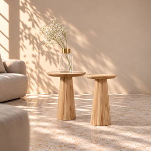 Table basse en bois de hêtre massif FLUX - VESKOR