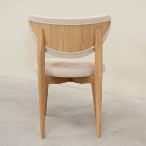 Chaise en bois massif de chêne Nube - Lot de 2 ou 4 chaises - VESKOR