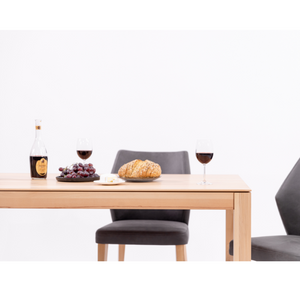 Table à manger extensible en bois massif VERDI - KARPIS