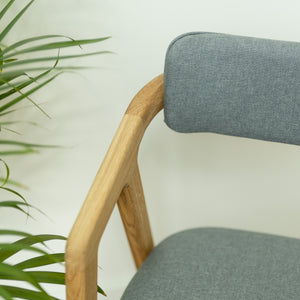 Chaise de salle à manger en bois massif de chêne Soho - Lot de 2 ou 4 chaises  - VESKOR