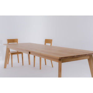 Table à manger extensible en bois massif PREMIER - KARPIS