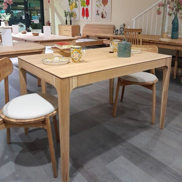 Table à manger fixe en bois massif CREATIV - KARPIS