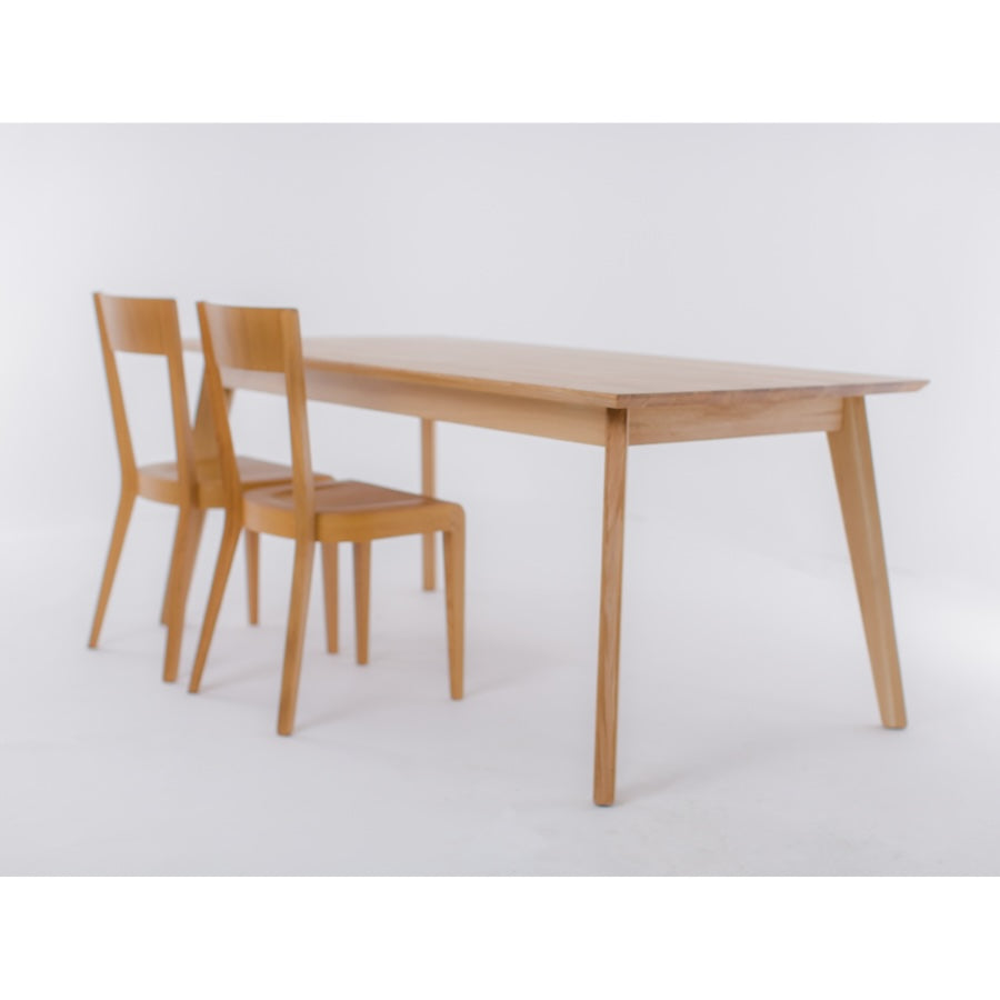 Table à manger fixe en bois massif PREMIER - KARPIS