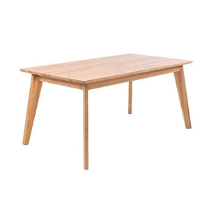 Table à manger extensible en bois massif avec 1 rallonge KAMBIO 1 - KARPIS